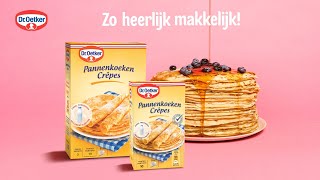 Dr Oetker Pannenkoeken in een handomdraai [upl. by Wilhelmina]