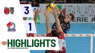 Sir Susa Vim Perugia vs Gas Sales Bluenergy Piacenza  VBW  SuperLega  Match Highlights [upl. by Notniw]