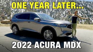 2022 Acura MDX Review One Year and 12K Miles in Our Acura Luxury SUV  LongTerm Review [upl. by Eirtemed989]