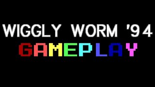 Wiggly Worm 94 British 1994 PC Gameplay [upl. by Ellecram]