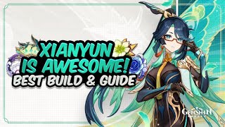 COMPLETE XIANYUN GUIDE Best Xianyun Build  Artifacts Weapons Teams amp Showcase  Genshin Impact [upl. by Hyacinthe]