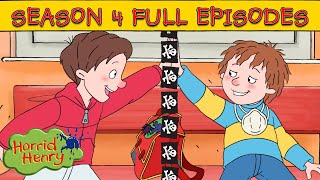 Horrid Henry S4 FULL EPISODES  Animal Antics  How to be Horrid  Evil Mastermind  Miserable Music [upl. by Auberon]