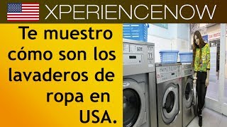 ¿Cómo son los lavaderos de ropa en USA en pueblo pequeño [upl. by Sral]