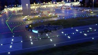 Hamburg Germany  Miniatur Wunderland  Millennium Falcon Takes Off 2018 [upl. by Ttelracs]