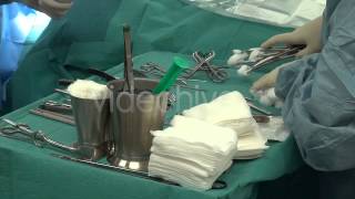 Stock Footage  Surgery Operation And Nurses Hand 2  VideoHive [upl. by Adlog]