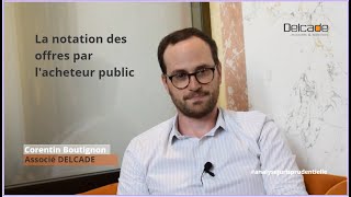 La notation des offres par lacheteur public [upl. by Keene]