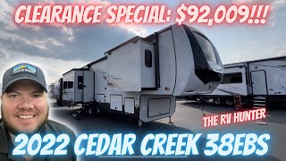 2022 Cedar Creek 38EBS  Champagne Edition  CLEARANCE SPECIAL 92009 [upl. by Htinnek]