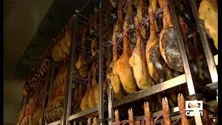 Guia de corte del Jamón Serrano Español [upl. by Asserak]