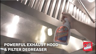 Oil Eater  Powerful Commercial Kitchen Degreaser and Cleaner [upl. by Ahtaga664]