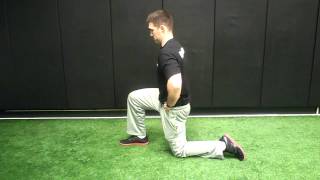 Hip Flexor Stretch  12 Kneeling  Mike Reinold [upl. by Safoelc]