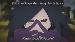 All Uchiha Clan katon jutsu [upl. by Huei]