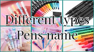 22 Different types pens name [upl. by Erinn612]