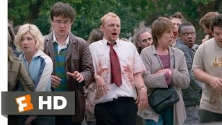 Shaun of the Dead 68 Movie CLIP  Acting Like Zombies 2004 HD [upl. by Llertnac]