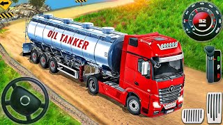 Truck Game Oil Truck Simulator Heavy Cargo Transporter Truck Driver 3D Truck Game Android Gameplay [upl. by Devonne]