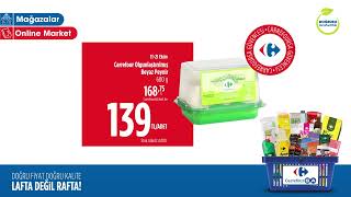 Carrefour Olgunlaştırılmış Beyaz Peynir 139 TLAdet [upl. by Nidia]