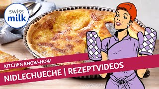 Metas Classics Wie kann man einen Nidlechueche selber machen  Rezeptvideo  Swissmilk 2013 [upl. by Ahsaele565]