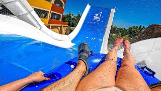 That Was INTENSE WaterSlide at Le Vele Acquapark [upl. by Gilligan]