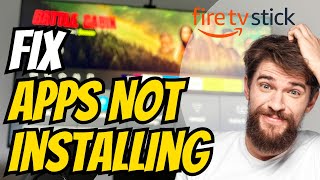 How to Fix Apps Not Installing or Stuck on Firestick 4k Easy Method [upl. by Ishmul]