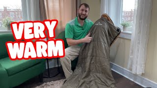 GOOD and WARM  Teton Sleeping Bag Review [upl. by Dahsra]