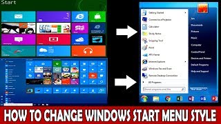 How To Change Classic Start Menu Windows 8 or 10 Like 7 Windows With Download Setup Link [upl. by Alphard456]