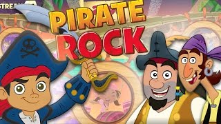 Sharky and Bones Pirate Rock  Jake and the Neverland Pirates online game for kids [upl. by Soinotna]