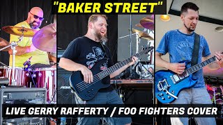 LIVE quotBaker Streetquot Gerry Rafferty Foo Fighters Cover by Project Hero [upl. by Olonam]