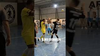 O CLIMA ESQUENTOU 🔥👀 QUE SAPATADA 🔥🚀 futsal futsalbrasil gol futebol [upl. by Noorah]