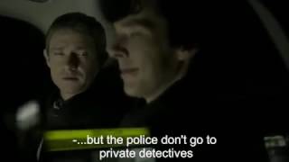 Sherlock Deduction Scene subtitles [upl. by Ahsikyw]