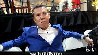 Julio Cesar Chavez Remembers Pernell Whitaker and Predicts Manny Pacquiao vs Keith Thurman [upl. by Oiraved]