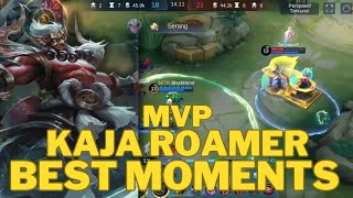 Kaja roamer MVP  Mobile legend [upl. by Neeneg]