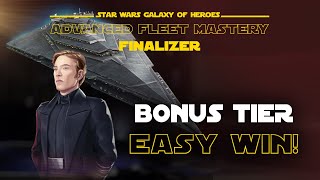 Finalizer Advanced Fleet Mastery  Bonus Tier Guide  SWGOH [upl. by Eelarak]