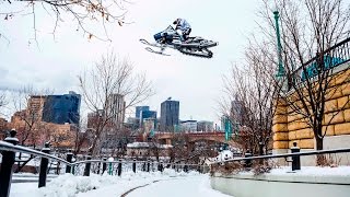 Urban Snowmobiling in Saint Paul  Levi LaVallee [upl. by Schlessinger169]