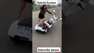 Honda scooter Hybrid electric scooter automobilegoodthing electricbikeolascooter superscooter [upl. by Sirovaj]