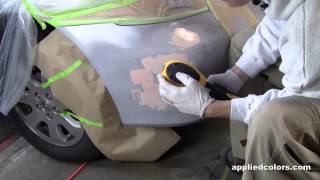 Professional Bumper Repair System Video 1 Part 35 Apply Primer [upl. by Mckenzie]