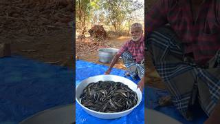 River Fish Fry  Snakehead Fish Cleaning and cooking  Food fun village shorts [upl. by Carrew]