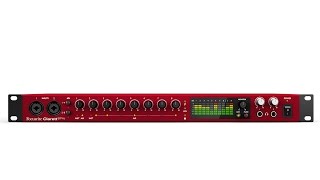 Focusrite Clarett 8Pre Mic PreampAudio Interface Overview by Sweetwater Sound [upl. by Hintze]