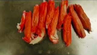 How to cook imitation crab legs With garlic and butter [upl. by Hniv]