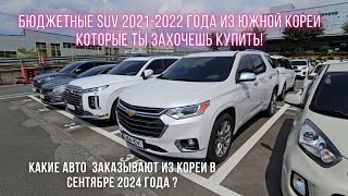 Аукционые 35 летние Бюджетные SUV и Кроссоверыс торговой площадки Glovis в 🇰🇷 KiaHyundai итд [upl. by Lemuela543]