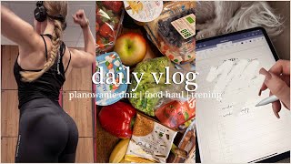 PLANOWANIE DNIA FODD HAUL TRENING  DAILY VOG [upl. by Maiah]