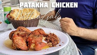 Patakha Chicken Nathiagali  Spicy Fried Chicken  Nathiagali Food [upl. by Jefferson]