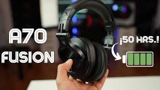 Audífonos bluetooth y para DJ One Odio A70 Fusion¿Valen la pena [upl. by Oirretno]