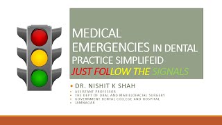 how to manage medical emergencies in dental practice by dr nishit k shah [upl. by Kelton50]