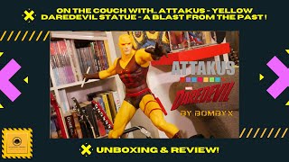 Attakus Daredevil quotBorn Againquot 14 Statue  on the couch with [upl. by Nnarual]