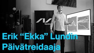 Nordnet Traders Club päivätreidaaja Erik Lundin [upl. by Forest253]