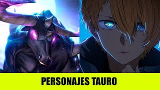 Personajes de ANIME que serían del signo TAURO [upl. by Tarsuss673]