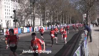 Croydon Harriers  the Virgin London Mini Marathon  Under 13 Boys [upl. by Ennaeirrac220]