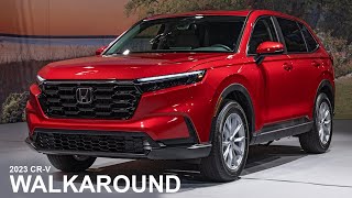 Find out all the coolest features of the Honda CRV in this 2023 Walkaround [upl. by Evol]