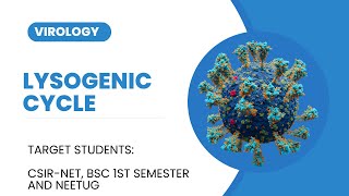 Lysogenic cycle  Lysogenic conversion  Virology L5 [upl. by Inele260]