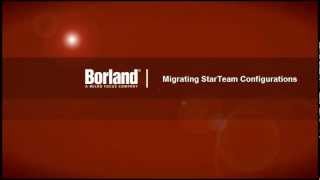 Borland StarTeam  Migrating a configuration to a new server [upl. by Imogen]