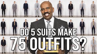 5 Suits You Need To Get To Make 75 Outfits [upl. by Viafore]